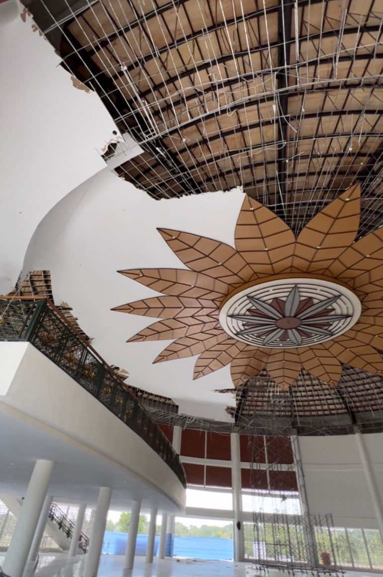 Progres Terkini Pemeliharaan Masjid Tanjak Batam
