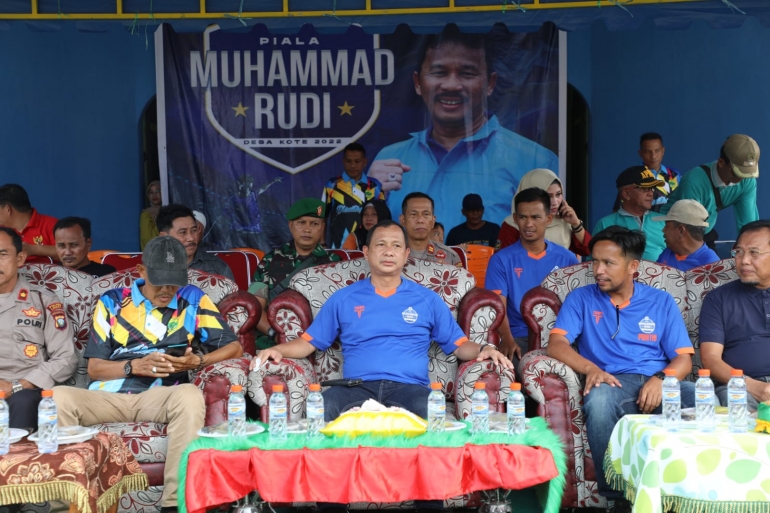 Piala Muhammad Rudi Desa Kote 2022 Resmi Dibuka