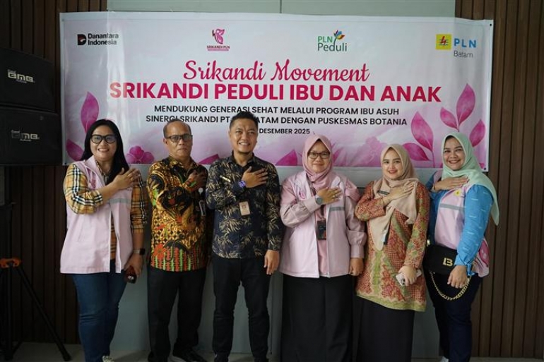 Gagas Program Ibu Asuh, Srikandi PLN Batam Aktif Cegah Stunting