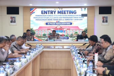 POLDA KEPRI TERIMA TIM BPK RI, PERKUAT AKUNTABILITAS DAN PENGAWASAN KINERJA