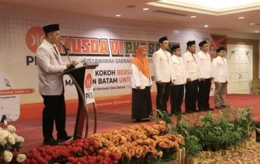 Musda VI PKS Batam: Kokoh Bersama,majukan batam Untuk Indonesia