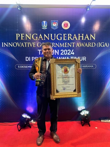 Hebat! Pemko Batam Kembali Raih IGA 2024, Sebagai Daerah Perbatasan Terinovatif