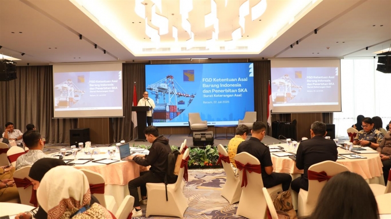 Tingkatkan Layanan, BP Batam Gelar FGD Aturan Asal Barang dan Penerbitan SKA