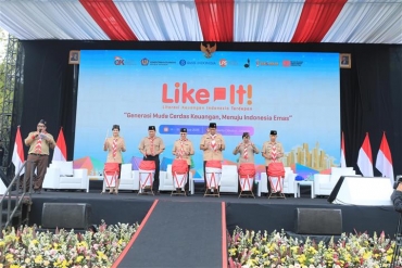 LIKE IT – MENGAJAK PESERTA PRAMUKA UNTUK MANDIRI SECARA FINANSIAL – MENUJU INDONESIA EMAS”