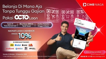 CIMB Niaga Luncurkan Fitur Baru OCTO Loan, Limit Pinjaman Kini Bisa Digunakan untuk Transaksi QRIS