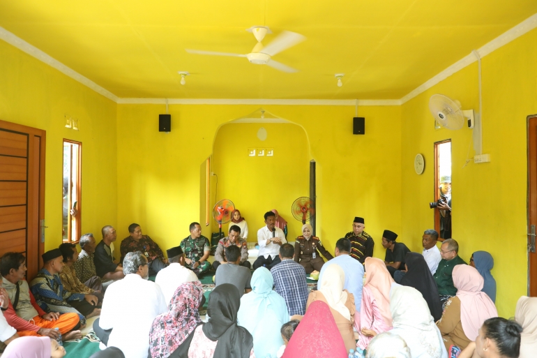 Silaturahmi di Sembulang, Muhammad Rudi: Saya Ingin Berbuat Baik untuk Masyarakat