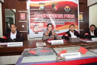 Polda Kepri Berhasil Ungkap Kasus Pencurian Penutup Drainase Di Kota Batam