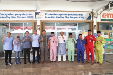 Berikan Tarif Khusus, BP Batam Dorong Pelayanan Percepatan Kavling Siap Bangun (KSB)