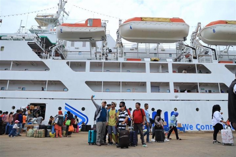 Antusiasme Masyarakat Tinggi, Stimulus Diskon Tiket Kapal PELNI Tersisa 32 Persen