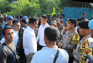 Muhammad Rudi Tinjau Langsung Lokasi Pemasangan Mini Booster Areal Perumahan Putra Jaya