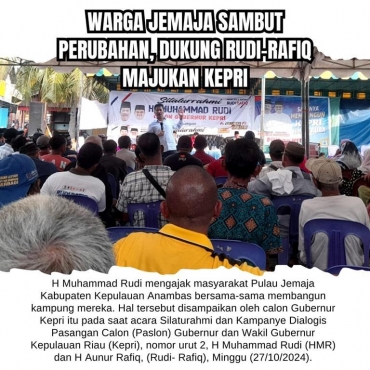 Tekad Majukan Kepri, HMR Disambut Hangat Ribuan Jemaat Pesta Puncak Tahun HKBP