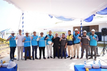 PLN Batam Gelar First Piling Proyek PLTGU Batam #1 120 MW, Perkuat Sistem Kelistrikan dan Dorong Ekonomi Batam