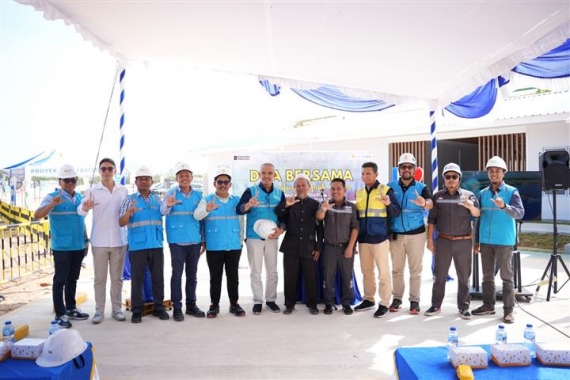 PLN Batam Gelar First Piling Proyek PLTGU Batam #1 120 MW, Perkuat Sistem Kelistrikan dan Dorong Ekonomi Batam