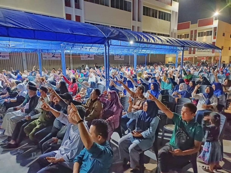 ::: Dari Tibanbaru ke Tanjungriau, Seruan Rudi-Rafiq Gubernur Kepri Kian Membahana