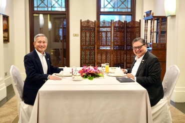 INDONESIA-SINGAPURA PERKUAT KEMITRAAN STRATEGIS DAN DORONG INTEGRASI EKONOMI KAWASAN