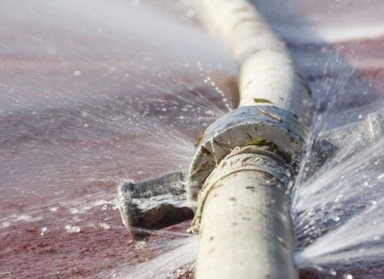 Perbaikan Pipa Bocor di Depan Rusun Mukakuning Selesai, Distribusi Air Berangsur Normal