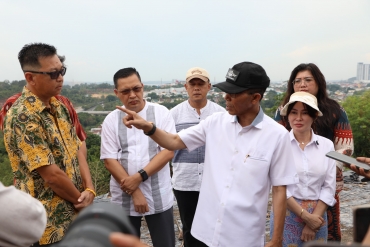 Curah Hujan Tinggi, Kepala BP Batam Hentikan Aktifitas Cut and Fill di Lokasi Hotel Vista