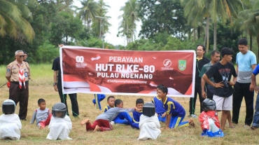 KOMPAK & MERIAH! HARI KEMERDEKAAN KE-80 DI PULAU NGENANG, WARGA DAN PT BATAMRAYA SUKSES PERKASA BERSATU DALAM KEBERSAMAAN!