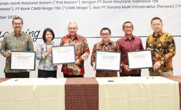 CIMB Niaga Dukung Ketahanan Energi Bersih di Batam melalui Kemitraan Strategis dengan PLN Batam
