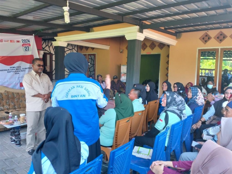 ::: Rafiq Prihatin Dengar Warga Lokal Kesulitan Cari Kerja di Bintan jika tanpa Orang Dalam