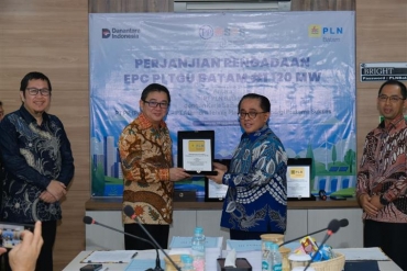 PLN Batam Resmikan Penandatanganan Perjanjian EPC PLTGU 120 MW, Perkuat Ketahanan Energi Batam