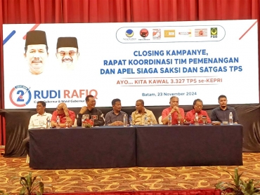 HMR Serukan Kawal Kemenangan Rakyat, Satu Suara Rudi-Rafiq Tak Boleh Hilang