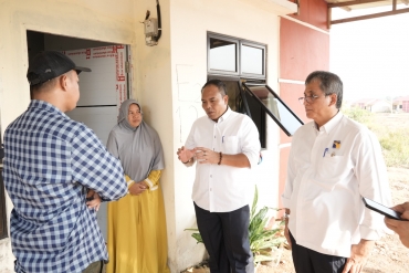 Ombudsman RI Tinjau Hunian Sementara