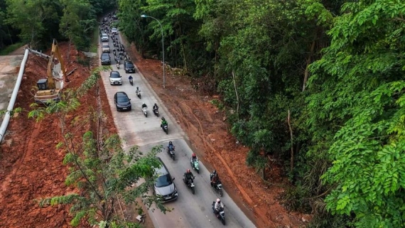 Perbaikan Selesai, Jalan Vista Kembali Dapat Digunakan