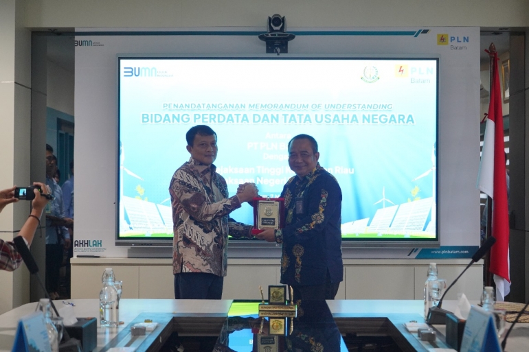 PLN Batam dan Kejaksaan Teken MoU Penanganan Hukum