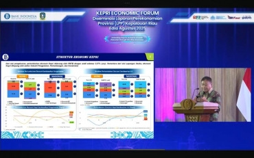 Pertumbuhan Ekonomi Kepri Tertinggi Nasional, Bank Indonesia Dorong Arah Baru Menuju Blue Economy' Inklusif