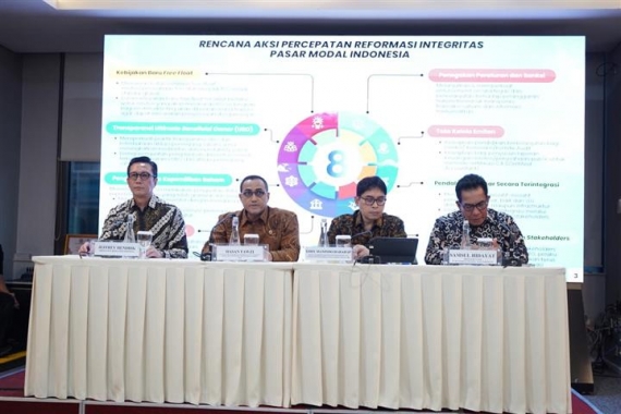 OJK, BEI, DAN KSEI PERCEPAT REFORMASI INTEGRITAS PASAR MODAL DAN TINDAK LANJUT MASUKAN MSCI