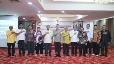 POLDA KEPRI GELAR SILATURAHMI DAN DIALOG LINTAS AGAMA JELANG NATAL 2025 DAN TAHUN BARU 2026